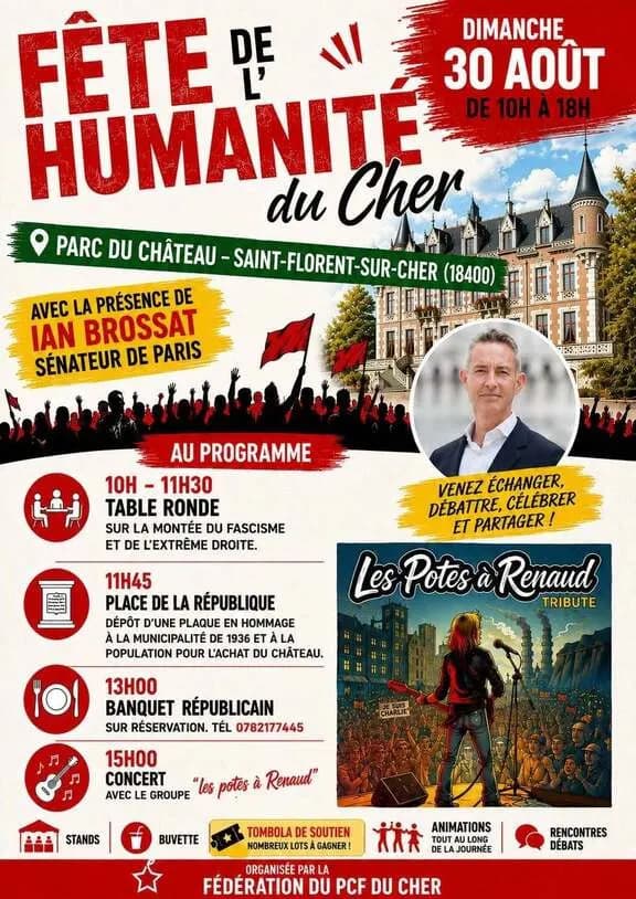 Fete de l'humanité saint florent sur cher