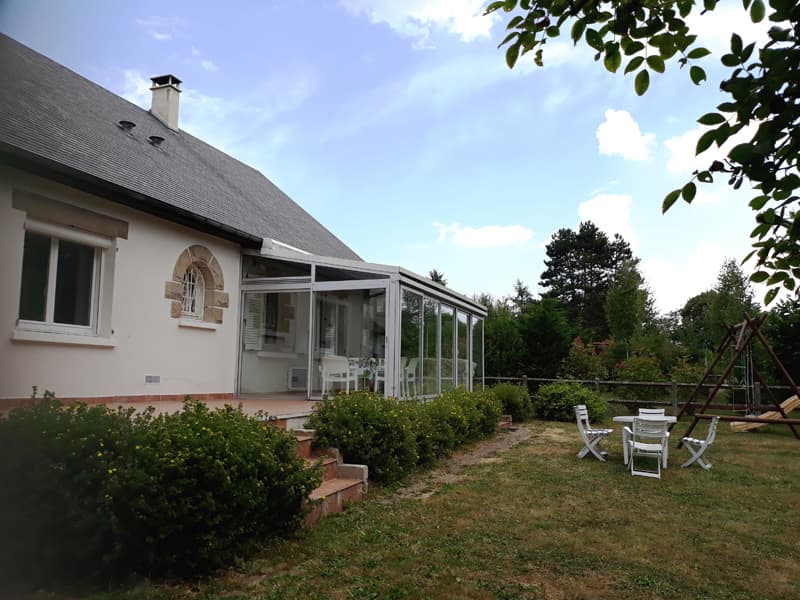 Le jardin et la véranda