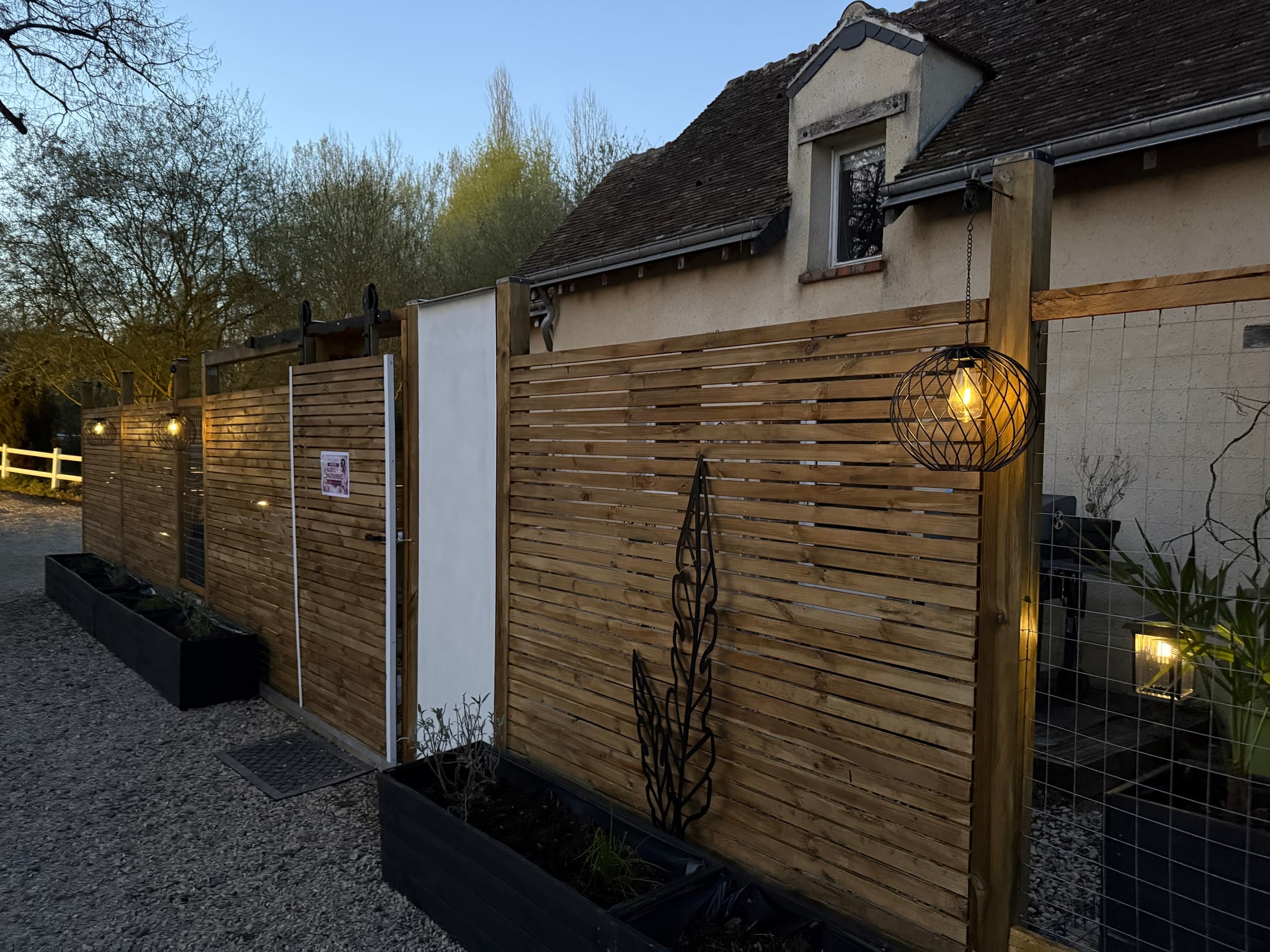 Espace terrasse intimiste