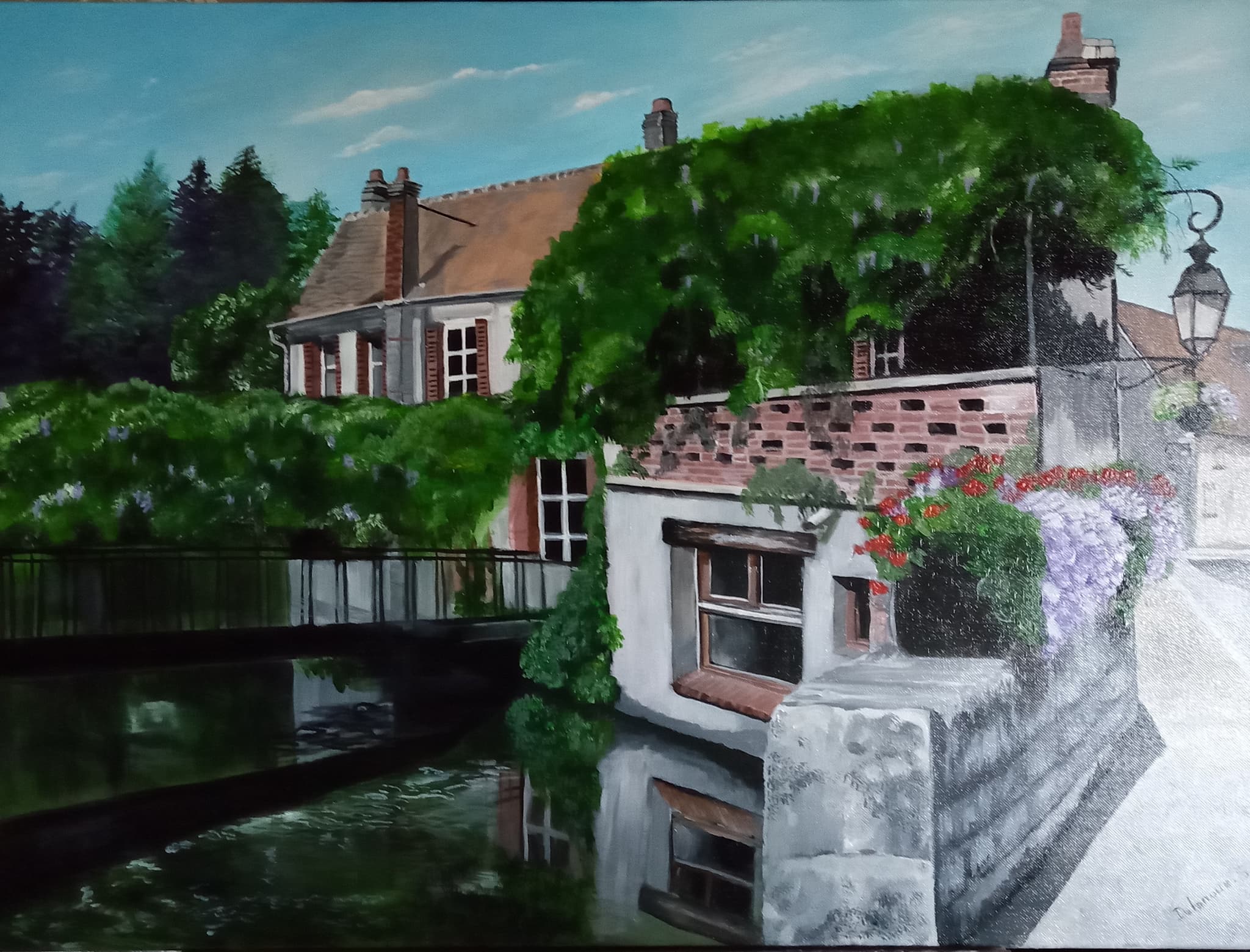 Les bords de l'eau de Ferrières