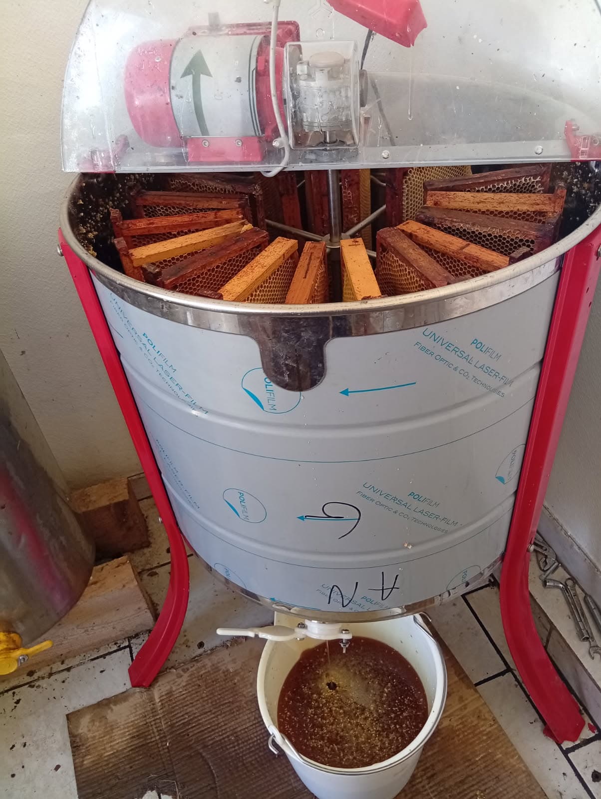 Extraction du miel
