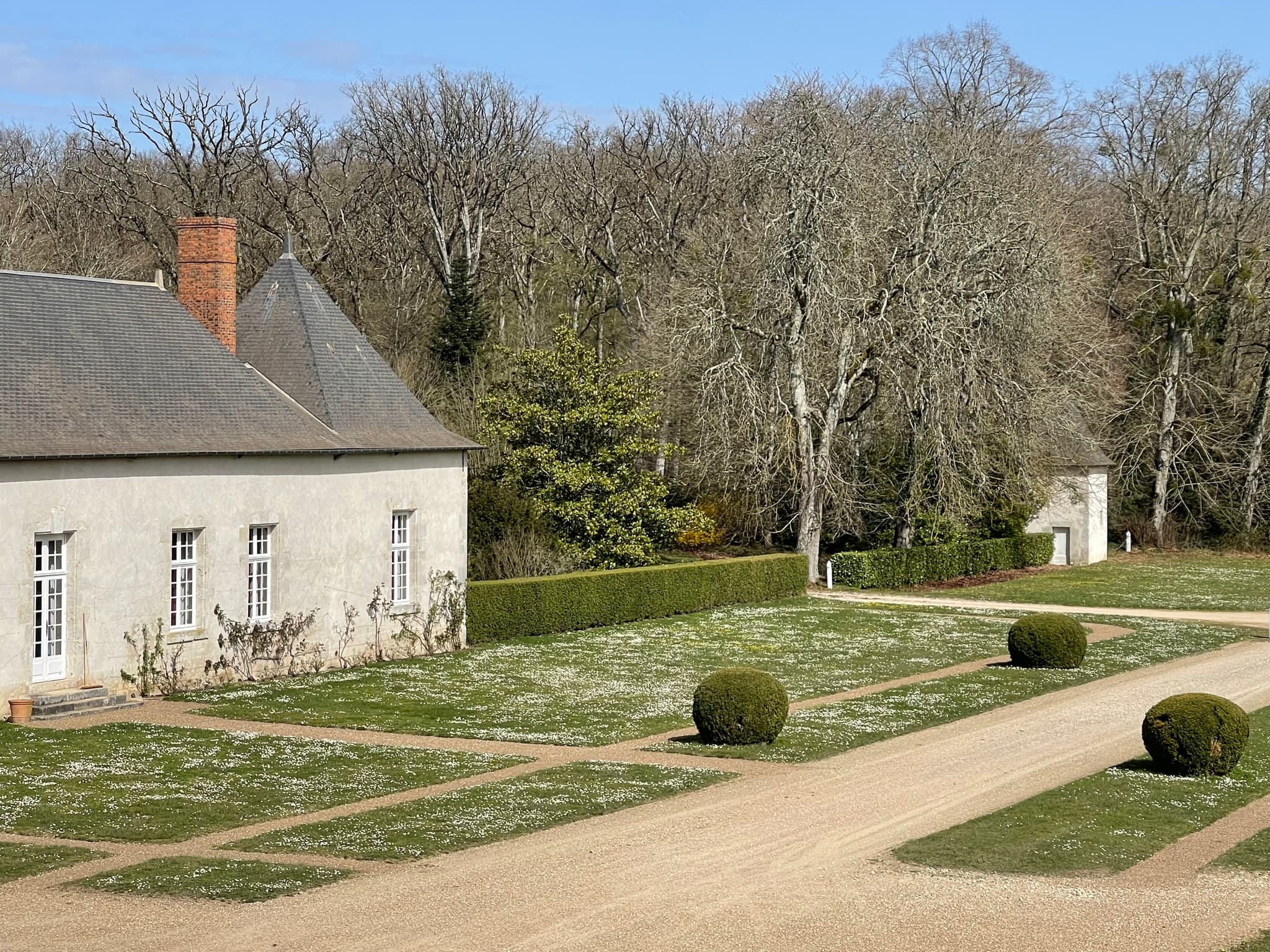 L'orangerie début du printemps