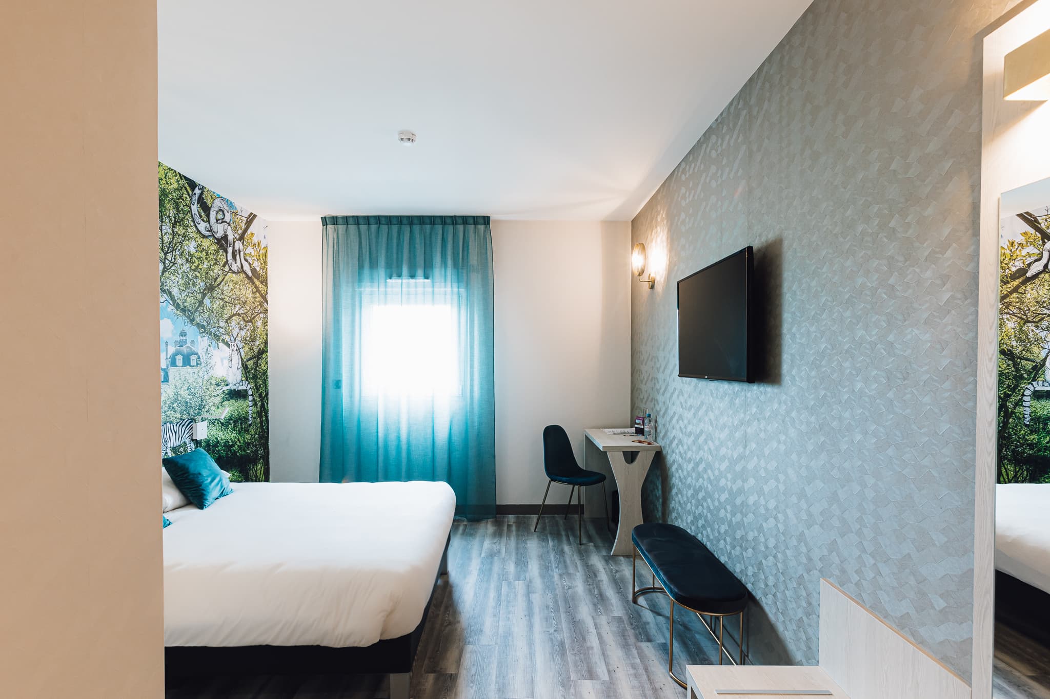 Chambre lit double