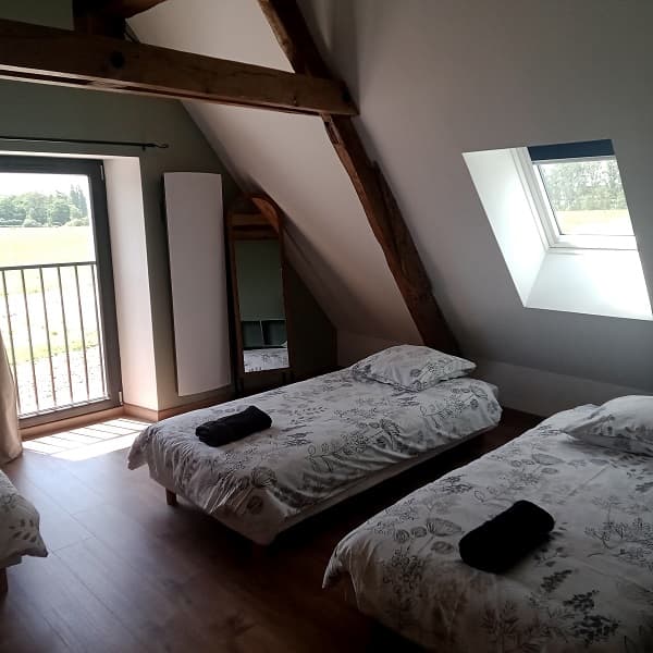 JM Campagne & Bien-être chambre triple 1 - Orbigny-Loches val de Loire