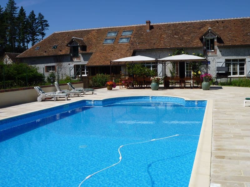 Le Moulin de Crouy - piscine