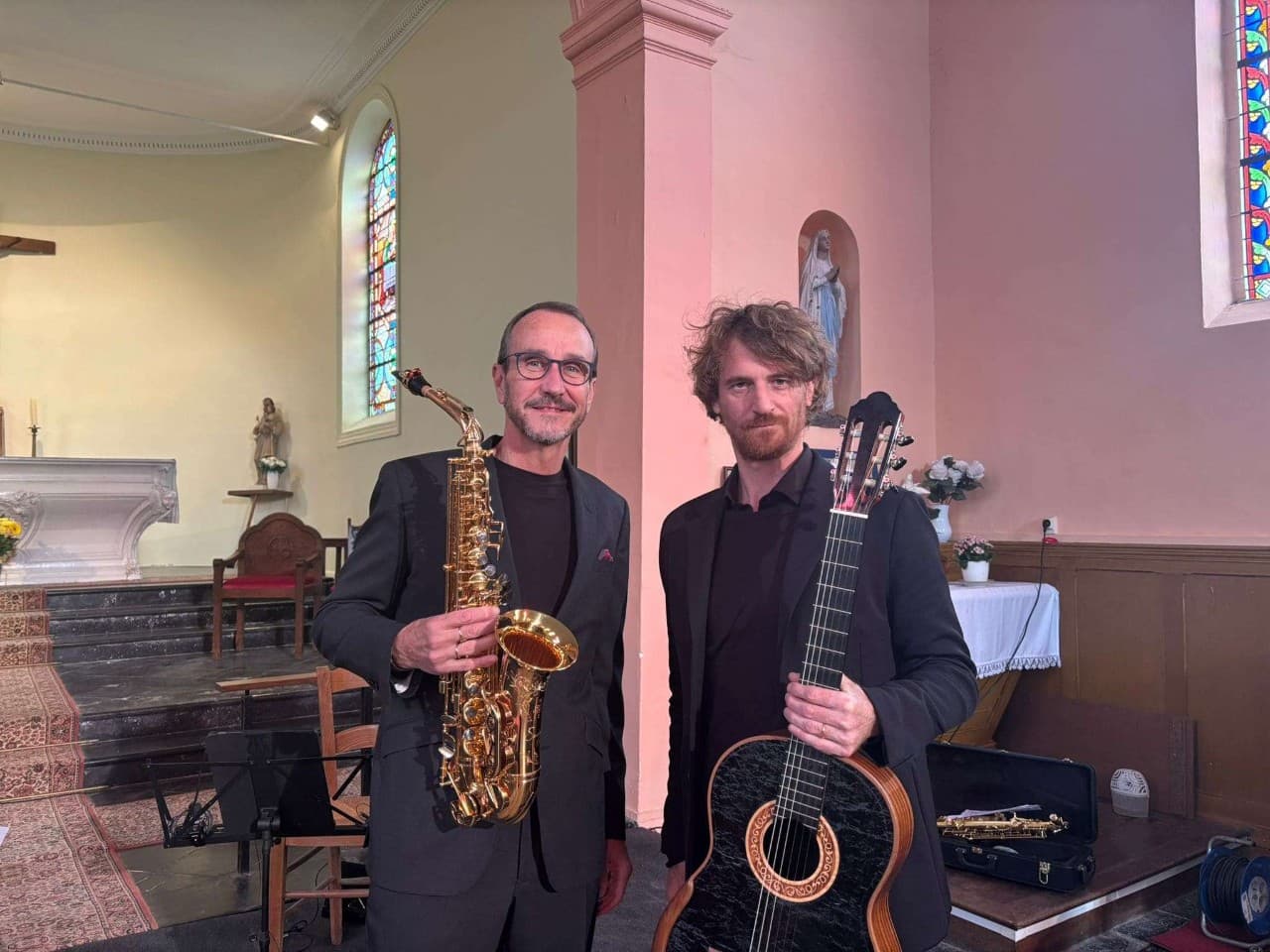 Michel Supéra et Nicolas Lestoquoy