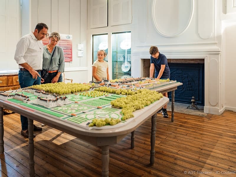 Musée de Richelieu - Maquette de la ville