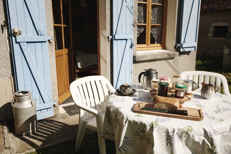 Chambre Paysanne de la ferme du bois d'haut à Mérigny