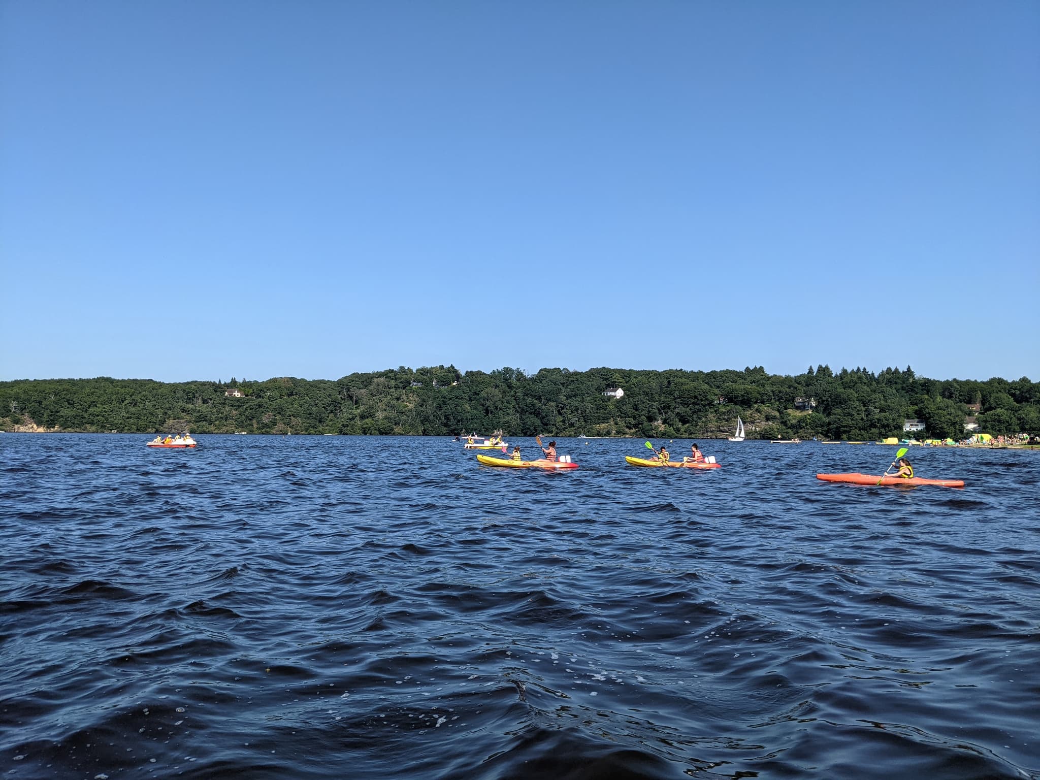 Canoë BPA lac Eguzon