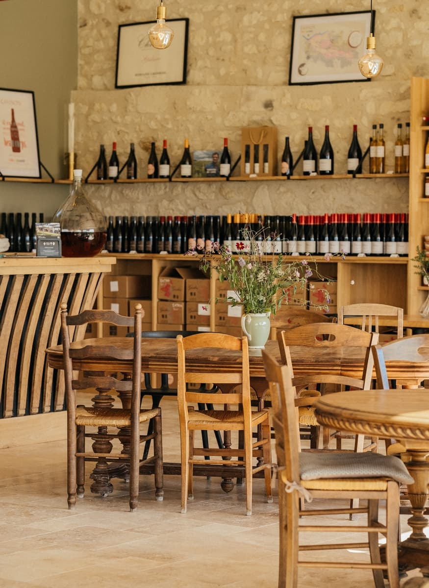 Panzoult - Domaine Grosbois - Photo salle de dégust