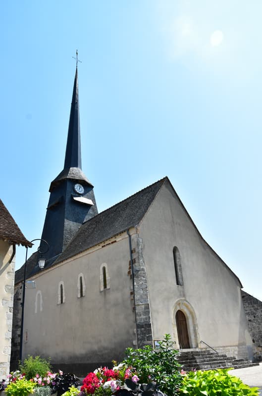 Pierrefitte es Bois - Eglise St Amateur - 26 juillet 2018 - OT Terres de Loire et Canaux - IRémy (17)
