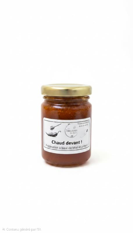 Préparation miel et piment, Chaud Devant, 125g