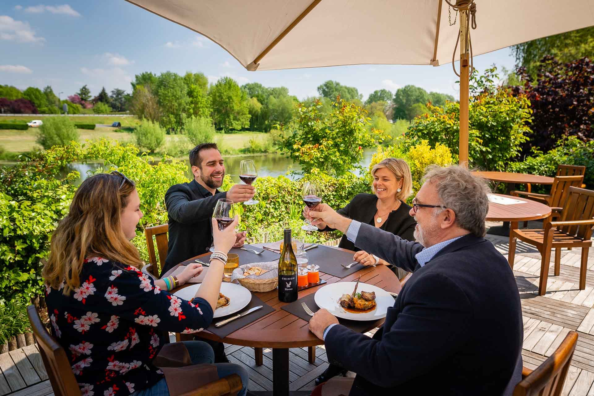 Auberge de l'Ile - Restaurant à L'Ile-Bouchard