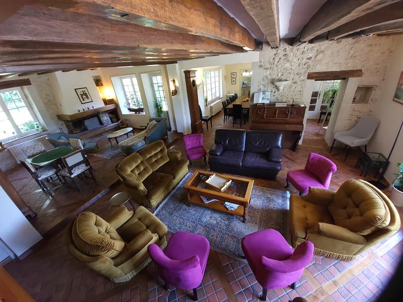 Gîte de la Roue - le salon