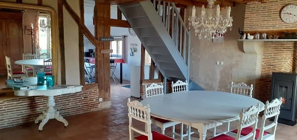 Salle à manger Gîte la Poquionnerie