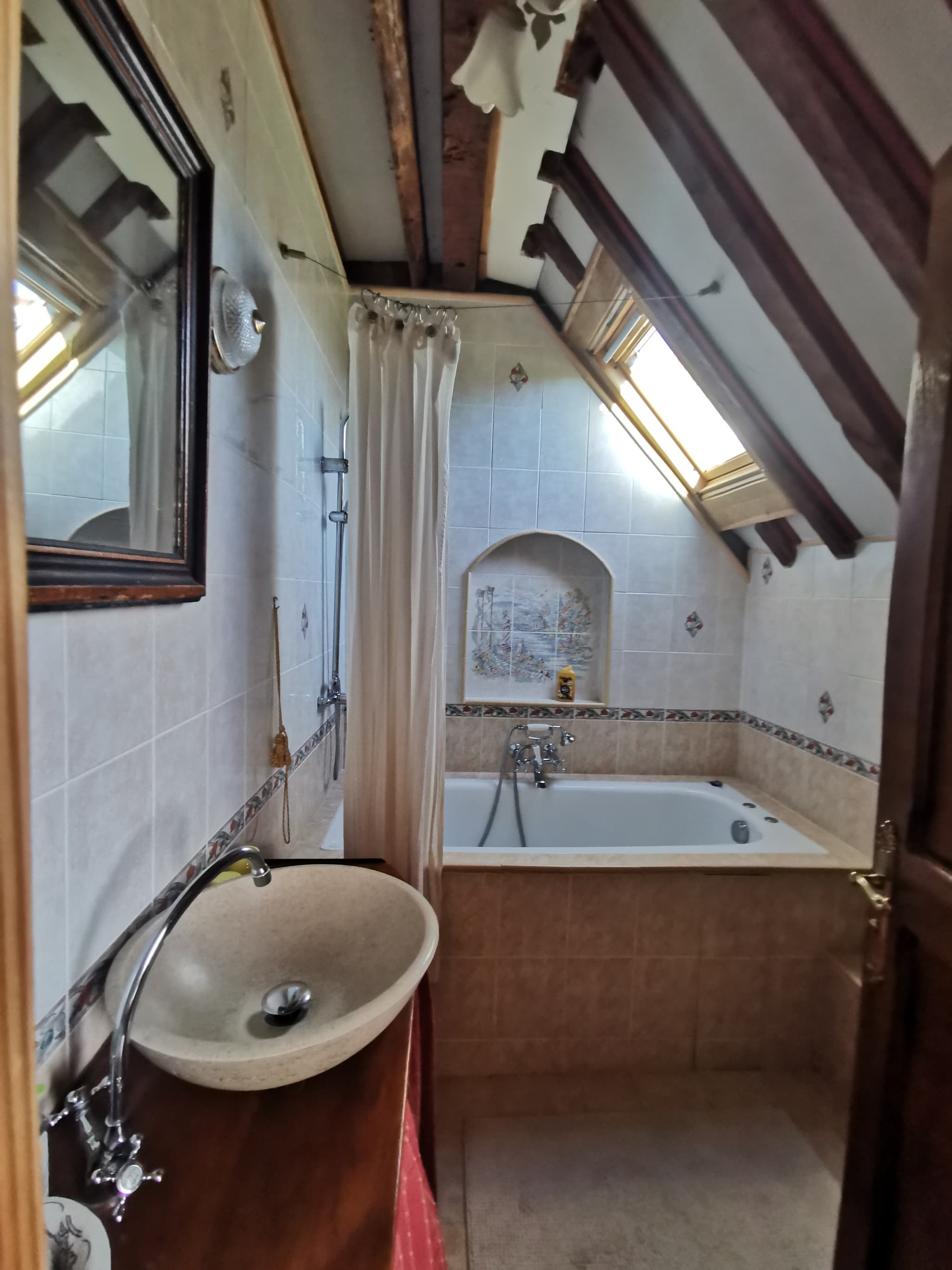 Salle de bains chambre Corail