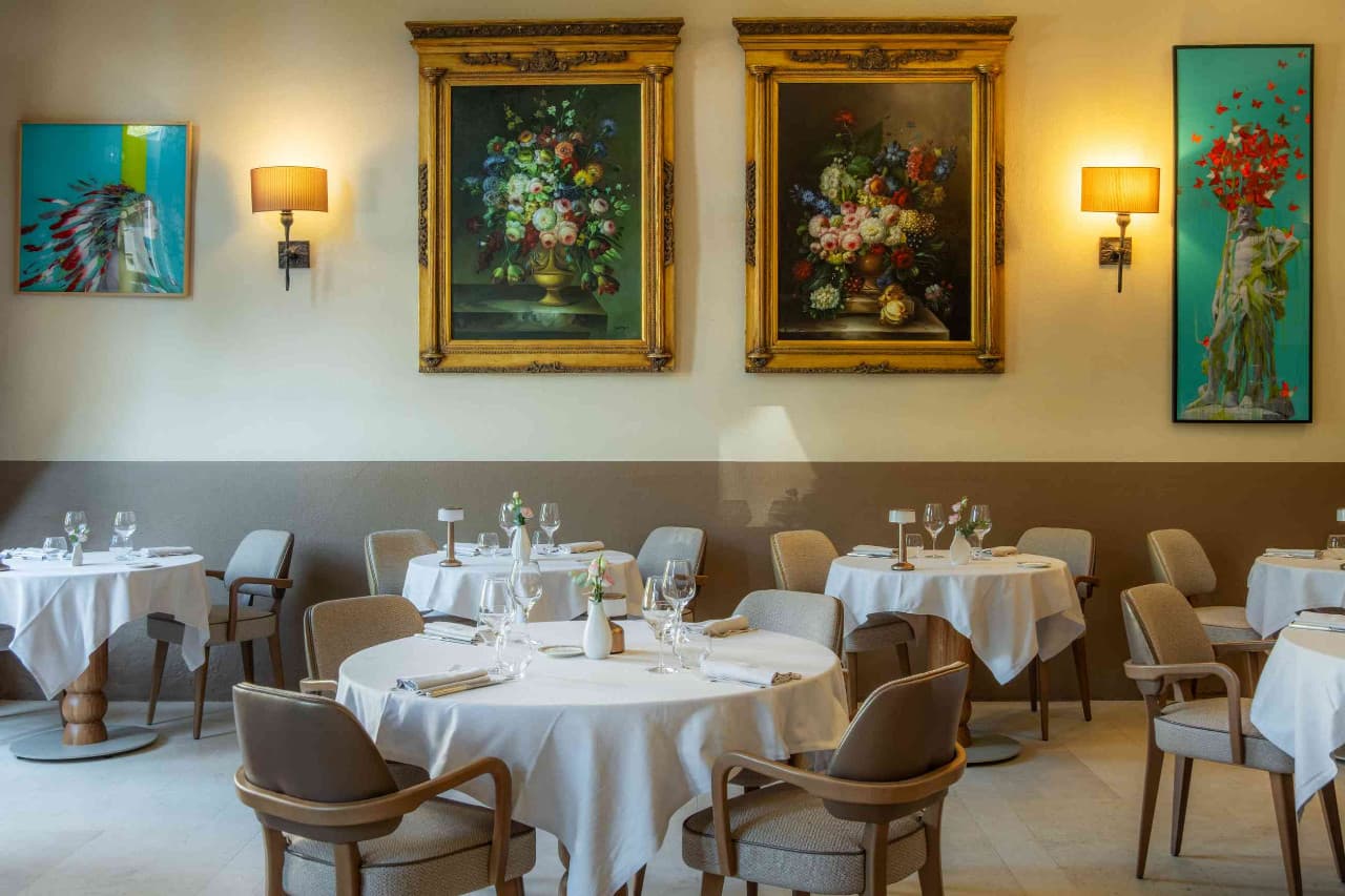 Salle de restaurant Château de Pray
