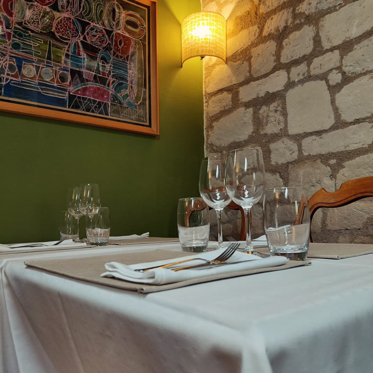 ACVL-Candes Saint-Martin - Auberge de la route d'Or-Salle de restaurant