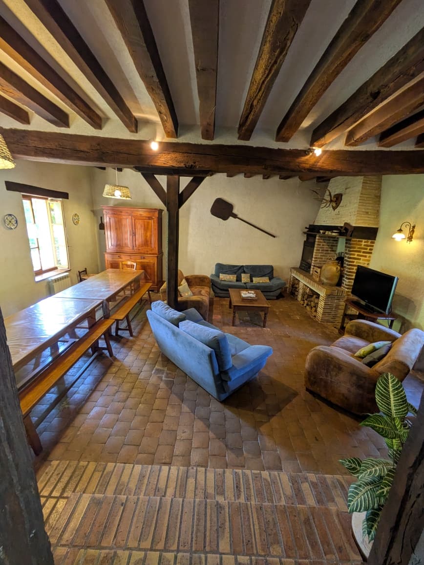 Salon (3) - Grange des Merciers - Ennordres