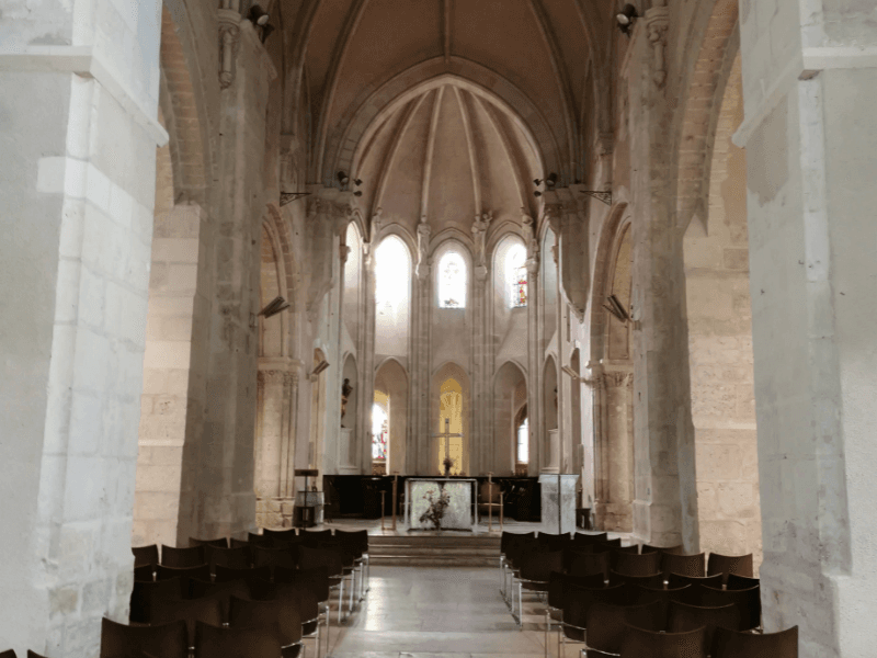 Sologne romorantin église saint étienne choeur gothique