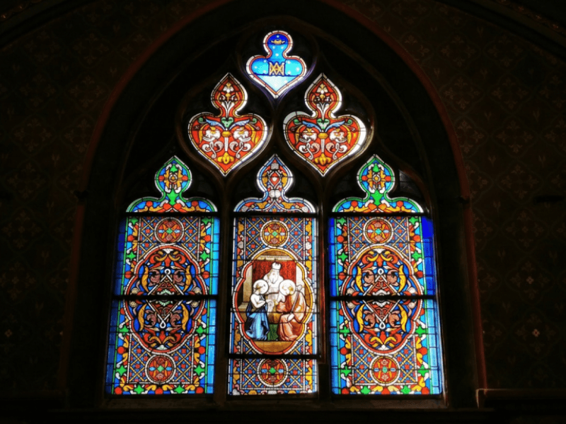 Sologne romorantin église saint étienne vitraux