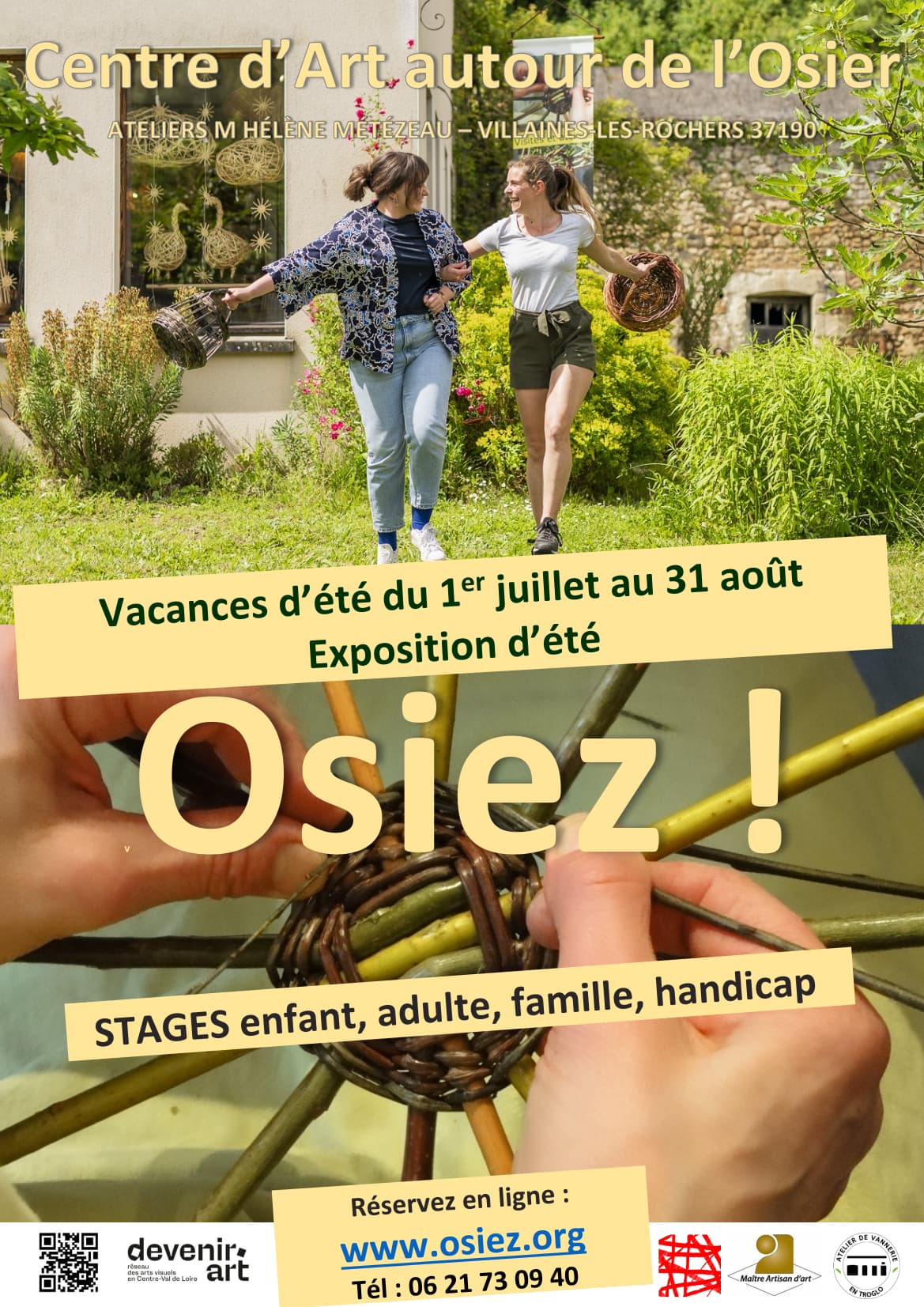 TVI - 01.07 au 31.08 - Villaines-les-R. - MH Métézeau