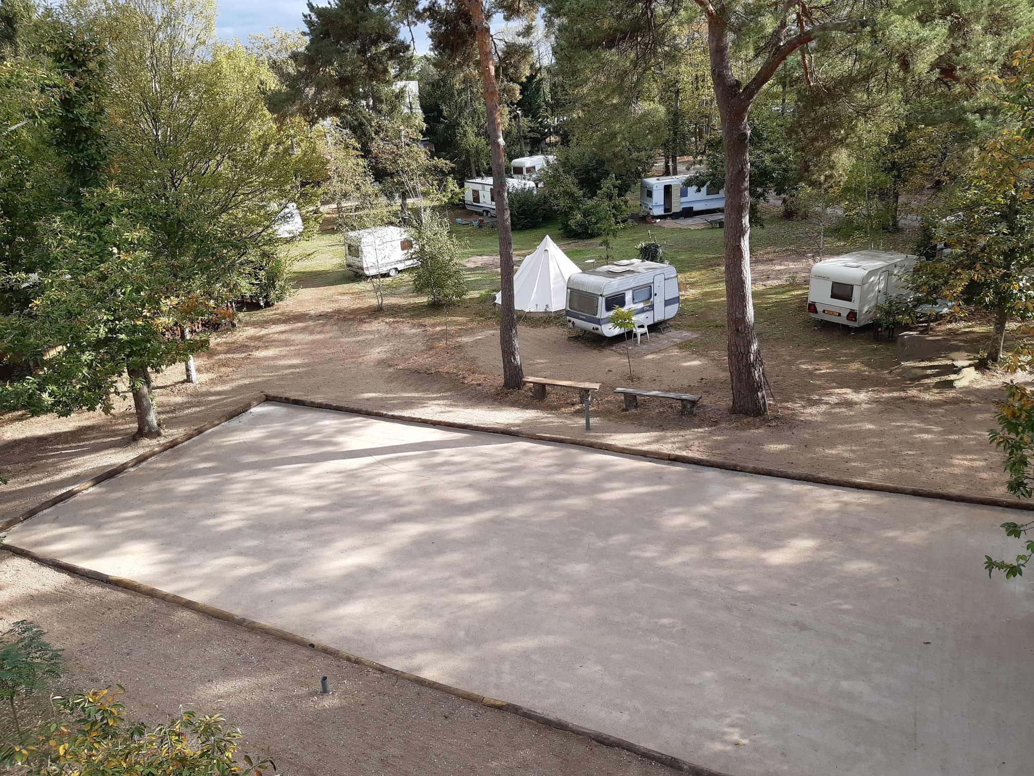 Terrain de pétanque