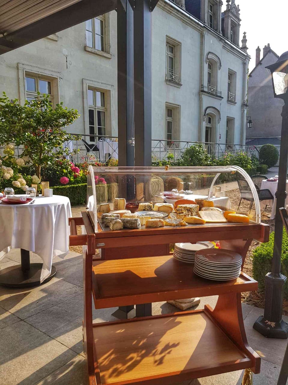 Terrasse du restaurant