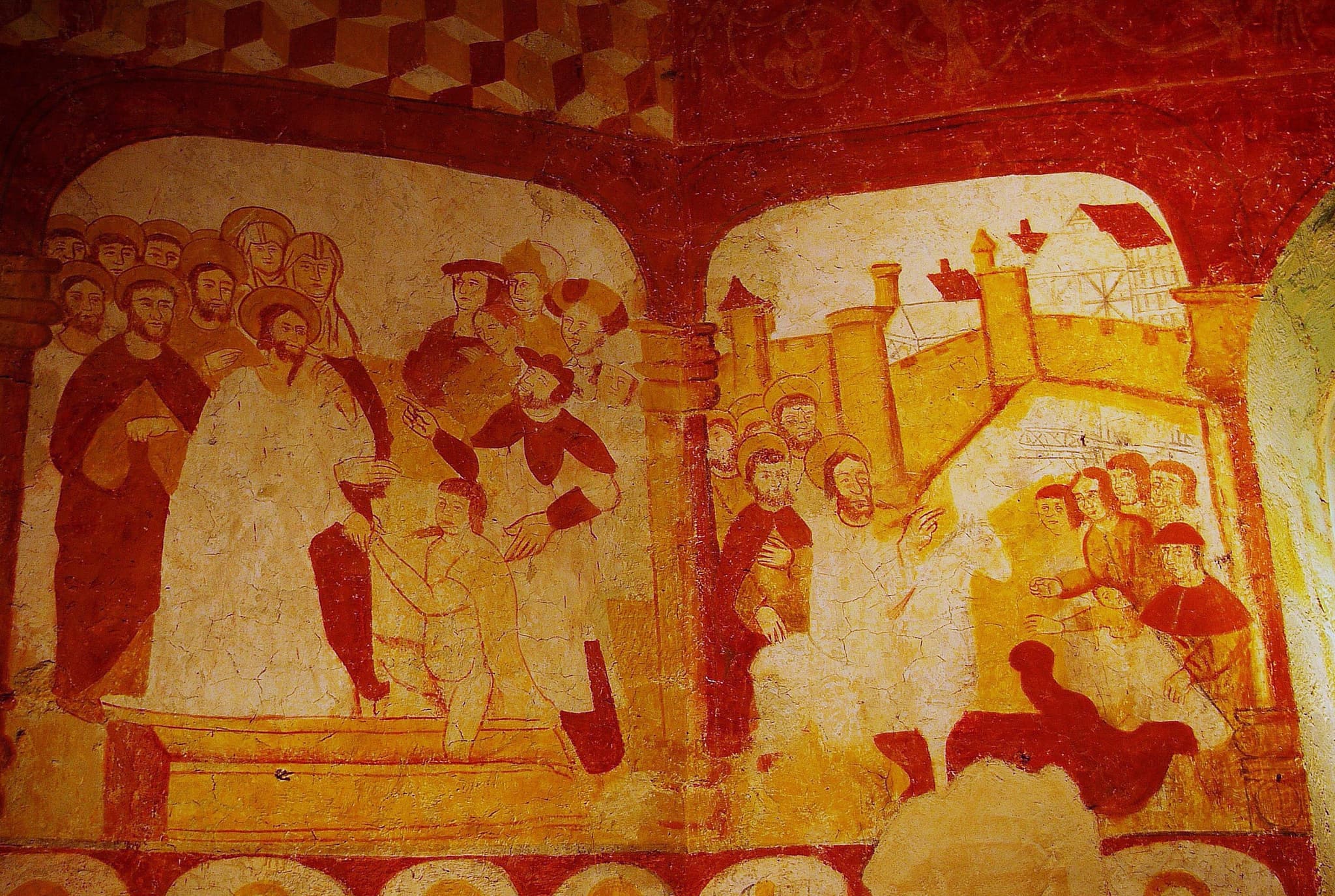 Peinture murale de la chapelle