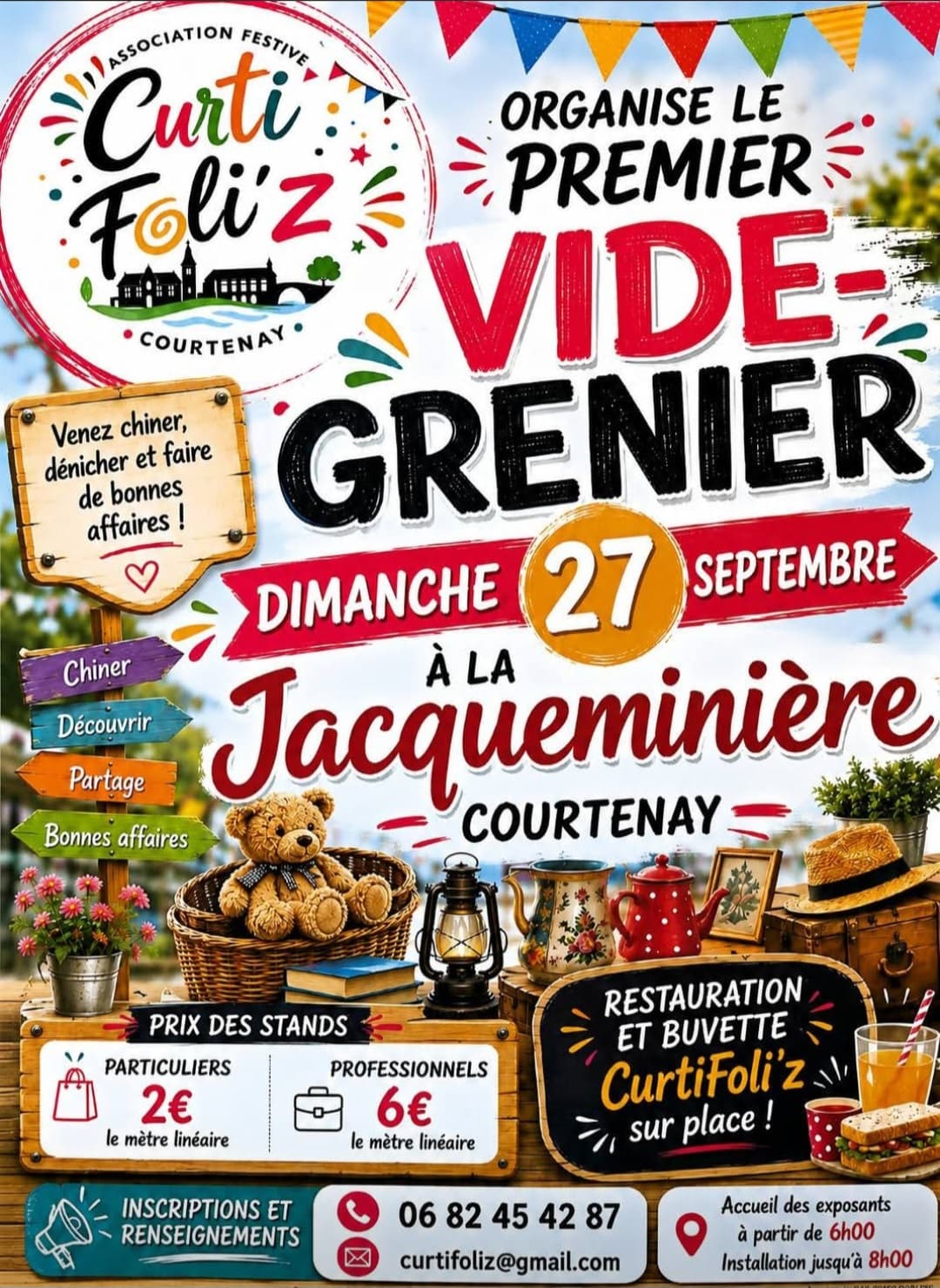 Vide Grenier La Jacqueminiere