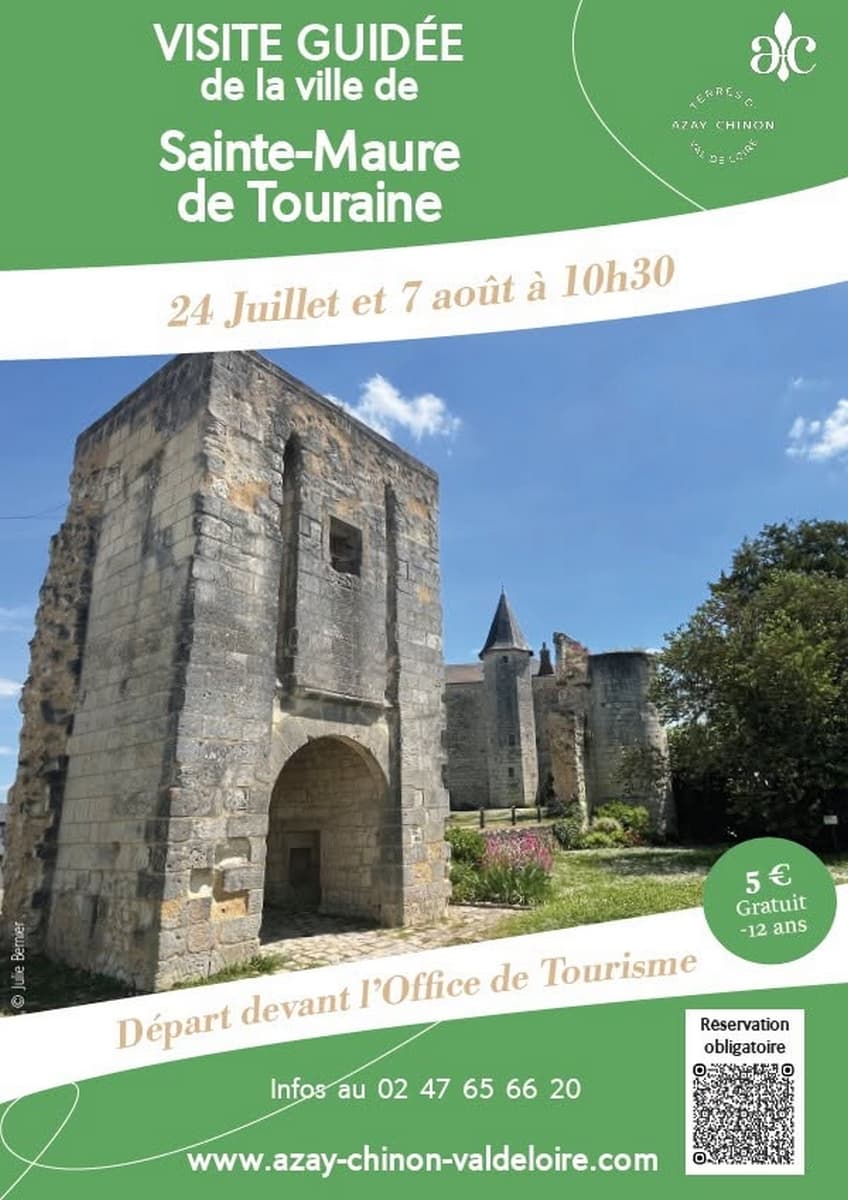 Visites guidées ville de Sainte-Maure-de-Touraine été 2026