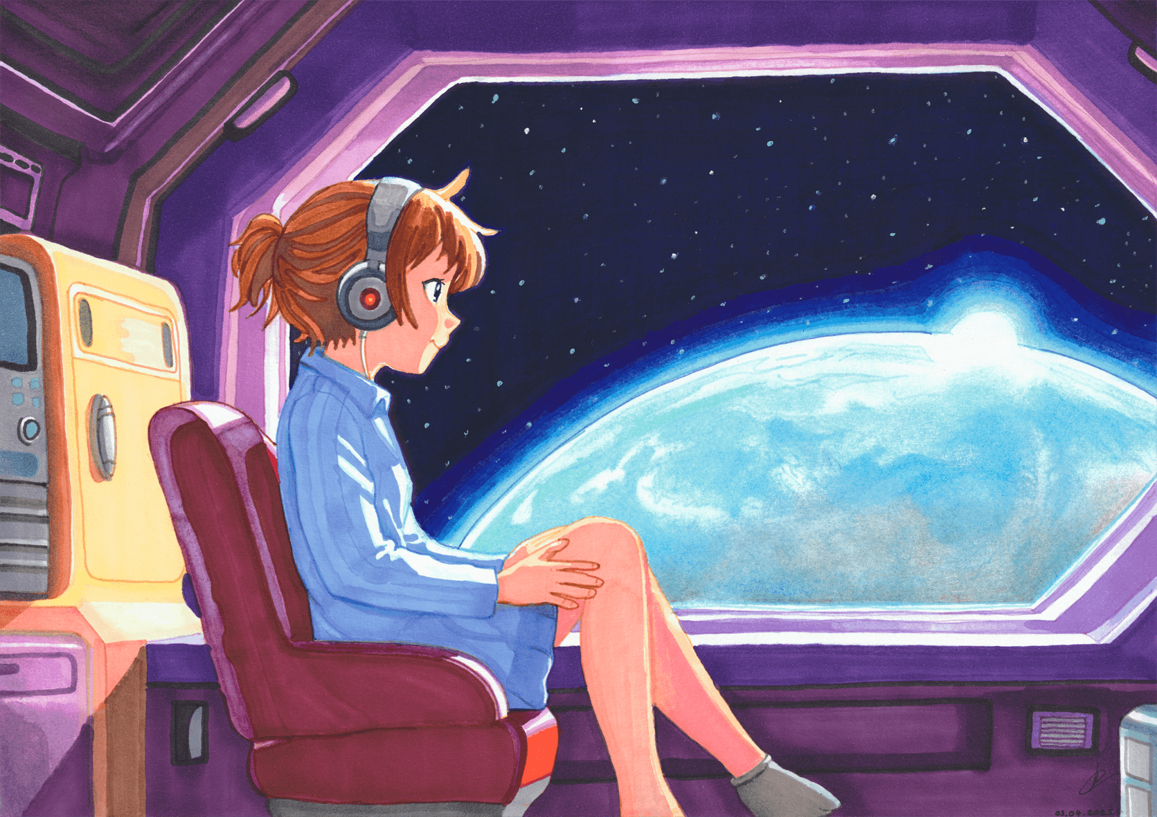 Young student in the future - HD2