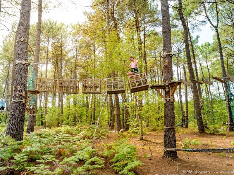 Le Baud'rillé Parc Aventure - Parcours dans les arbres
