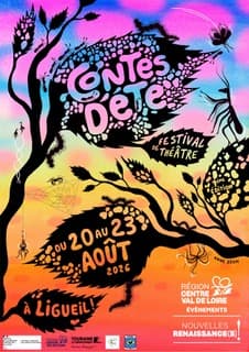 affiche festival contes d'été ligueil 2026
