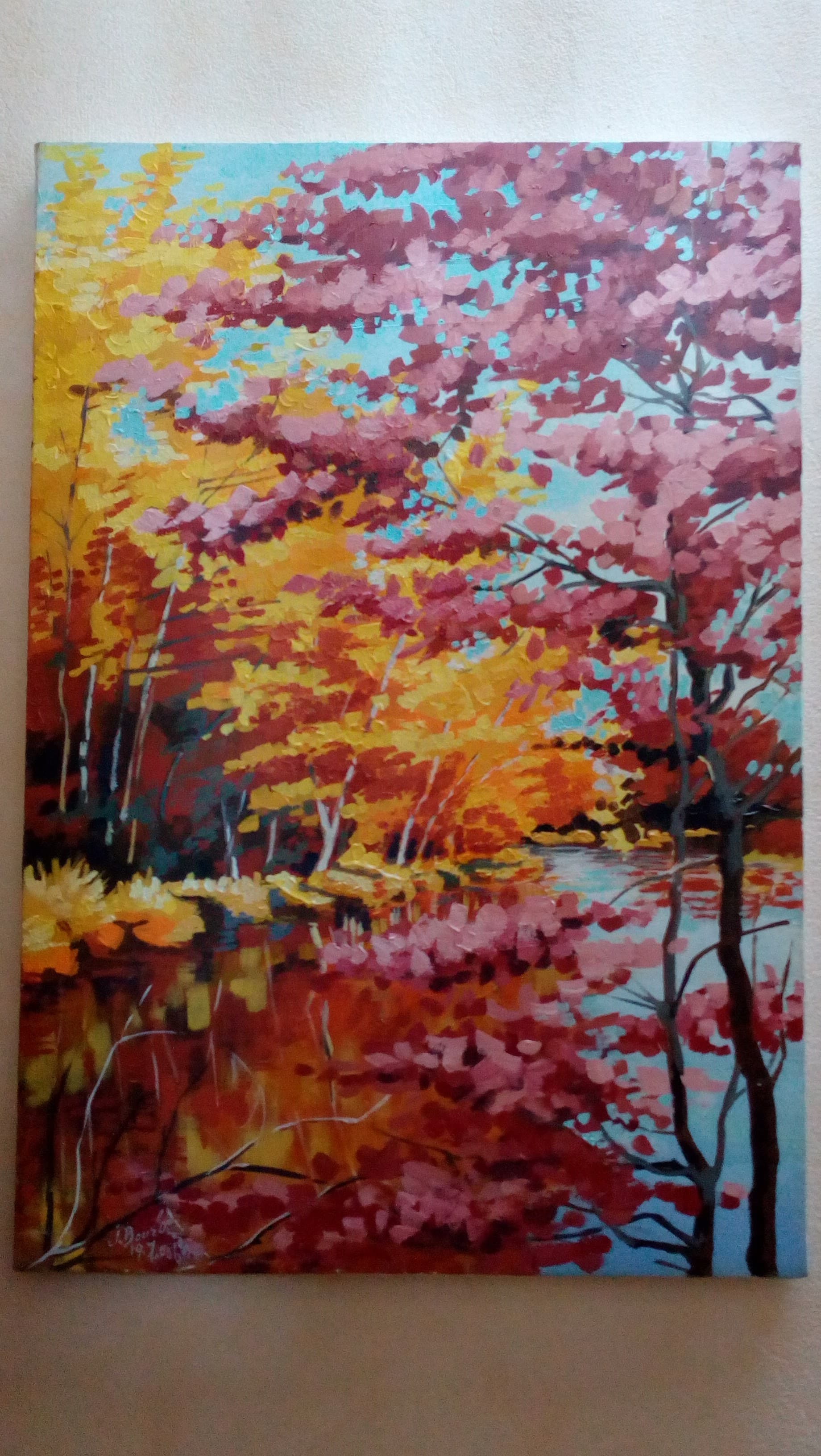 artiste-sennely-jackie-ernest-bourdin-peinture-forêt