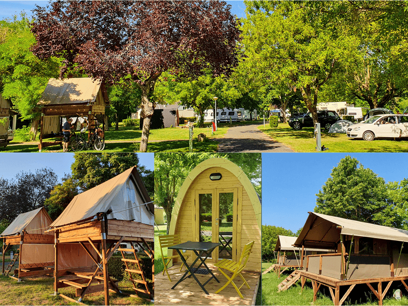 Camping Les Pâtis - Nazelles-Négron