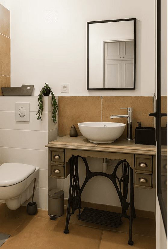 Lavabo et WC