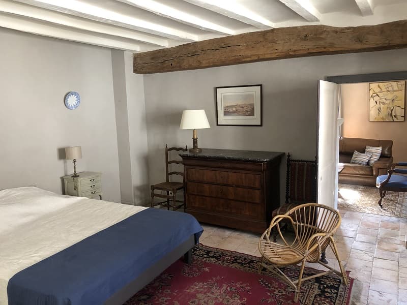chambre gite du moulin de Chaumussay