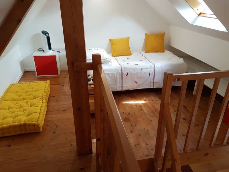 chambre paille mezzanine