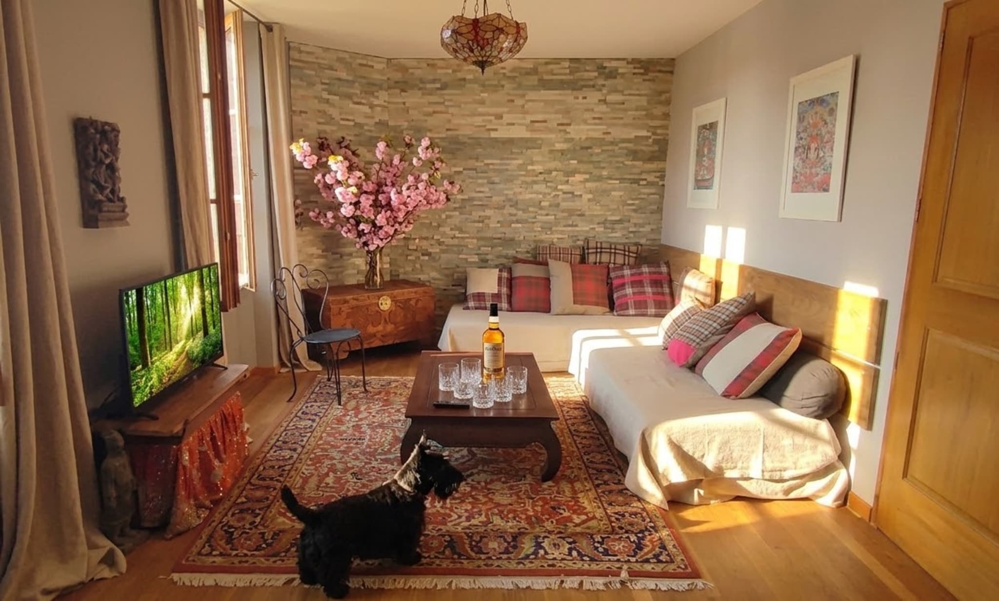 Salon - Retour d'Orient - Cottage MacKinle