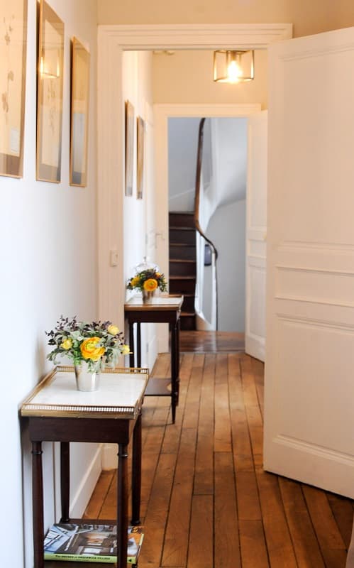 couloir vers les chambres