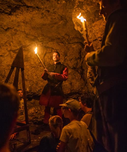 Forteresse de Montbazon - Le souterrain