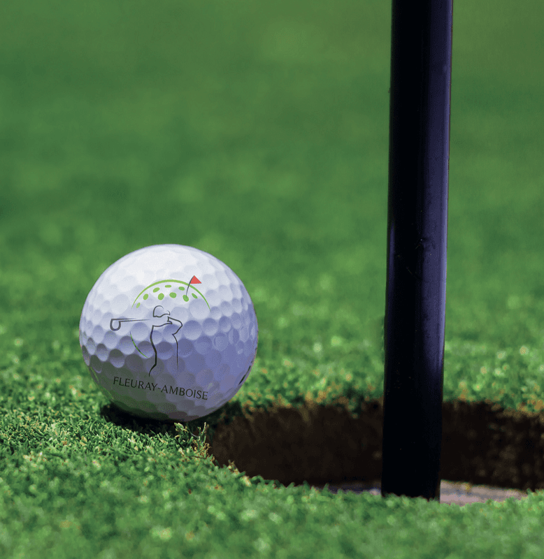 Golf Le Fleuray Amboise - Cangey, Val de Loire, France.