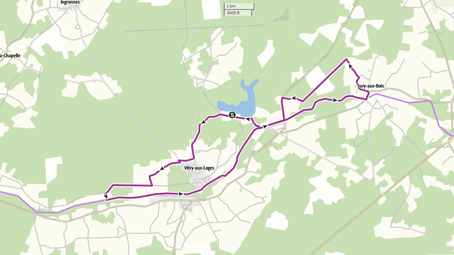 Circuit 2h - Autour du Canal à Combreux