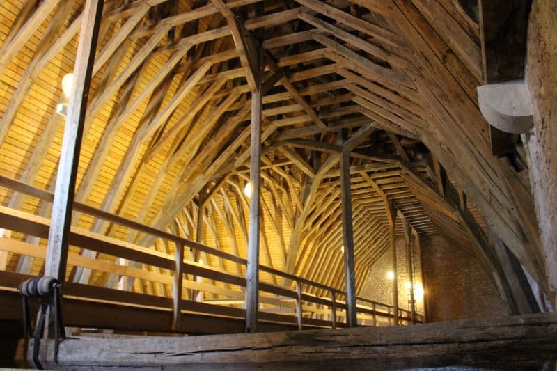 journées du patrimoine - Beaulieu sur Loire - charpente de l'Eglise Saint Etienne -18 septembre 2022 - I Rémy (59)
