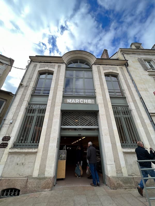 Marché argenton entrée