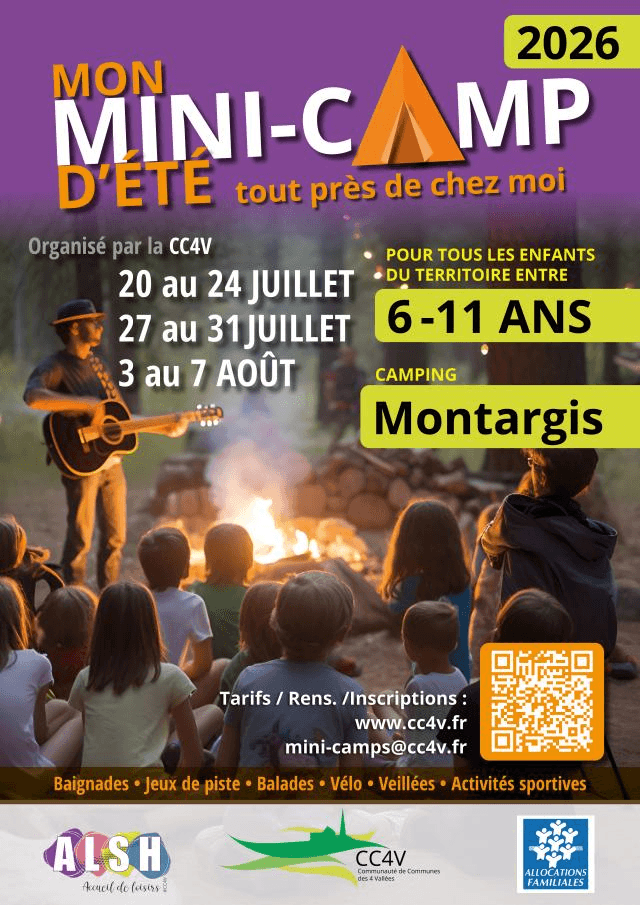 mini camps d'été