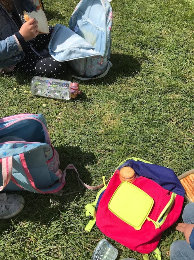 pique nique sortie scolaire ferme de prunay