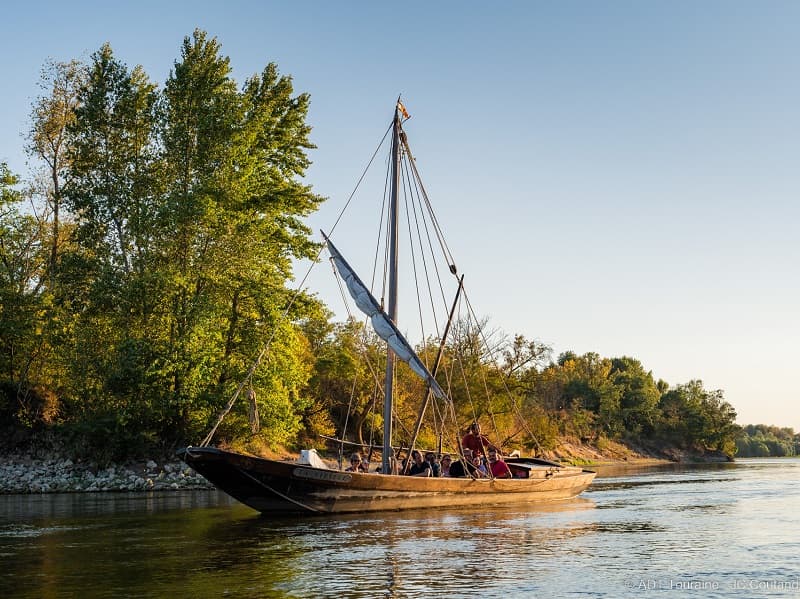 La Rabouilleuse - Balade sur la Loire à bord de la Sibylle - Rochecorbon
