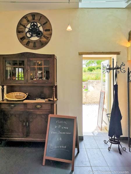 Restaurant La table du Prieuré - Le Louroux - Loches, Val de Loire.